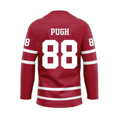 Alabama - Football Alumni : George Pugh - Crimson Hockey Jersey