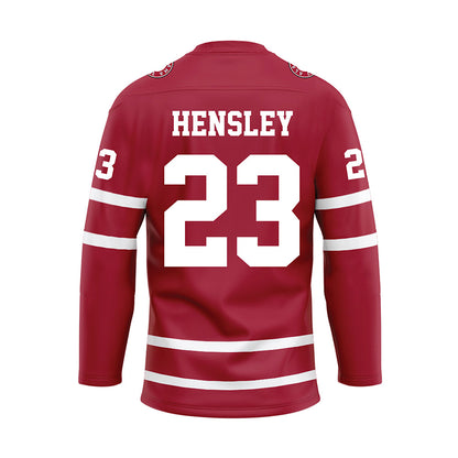 Alabama - Softball Alumni : Faith Hensley - Crimson Hockey Jersey