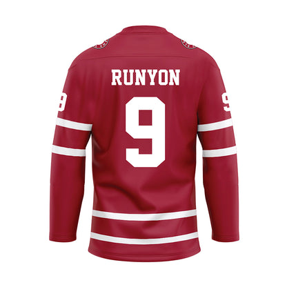 Alabama - Softball Alumni : Marisa Runyon - Crimson Hockey Jersey