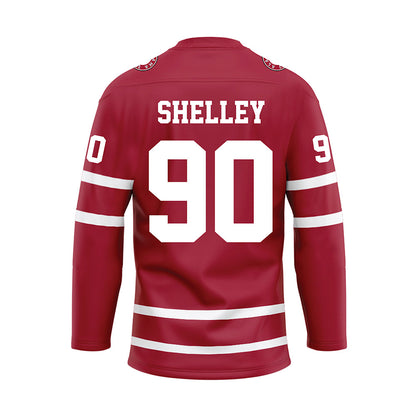 Alabama - Football Alumni : Jeremy Shelley - Crimson Hockey Jersey