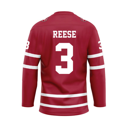 Alabama - Mens Basketball Alumni : Alex Reese - Crimson Hockey Jersey