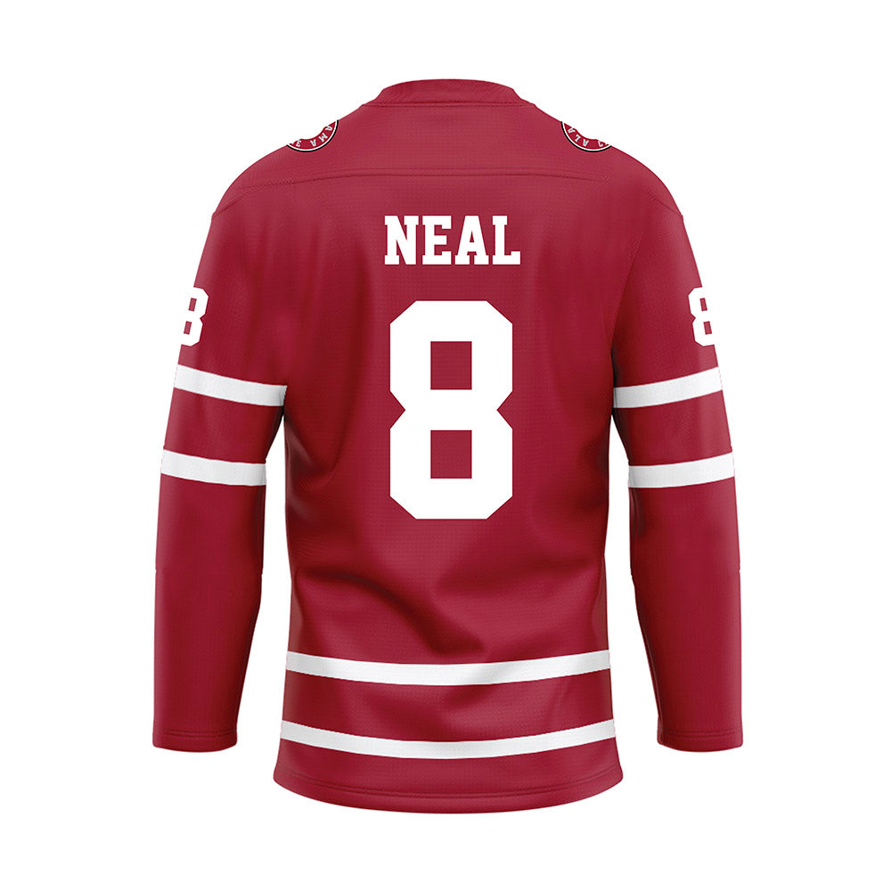 Alabama - Football Alumni : Rick Neal - Crimson Hockey Jersey