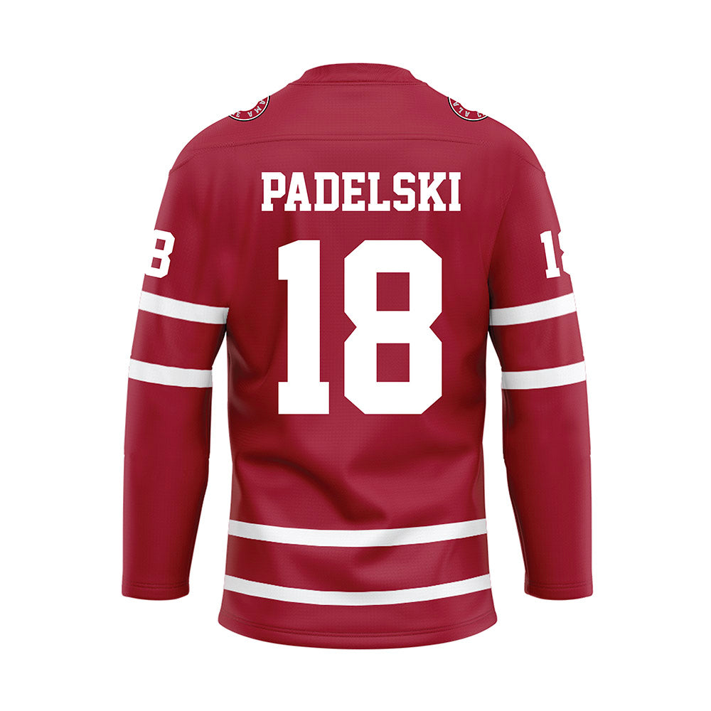 Alabama - NCAA Women's Soccer : Maddie Padelski - Crimson Hockey Jersey