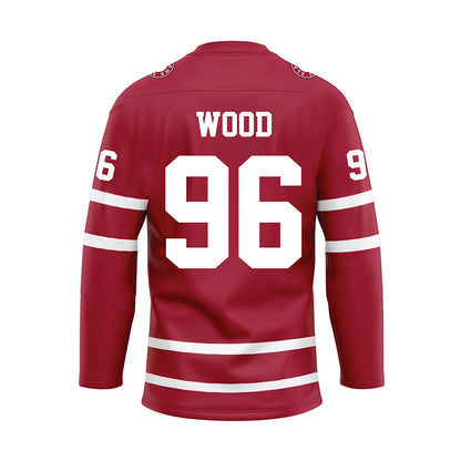 Alabama - Football Alumni : Daniel Wood - Crimson Hockey Jersey