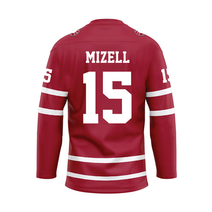 Alabama - NCAA Baseball : Coleman Mizell - Crimson Hockey Jersey