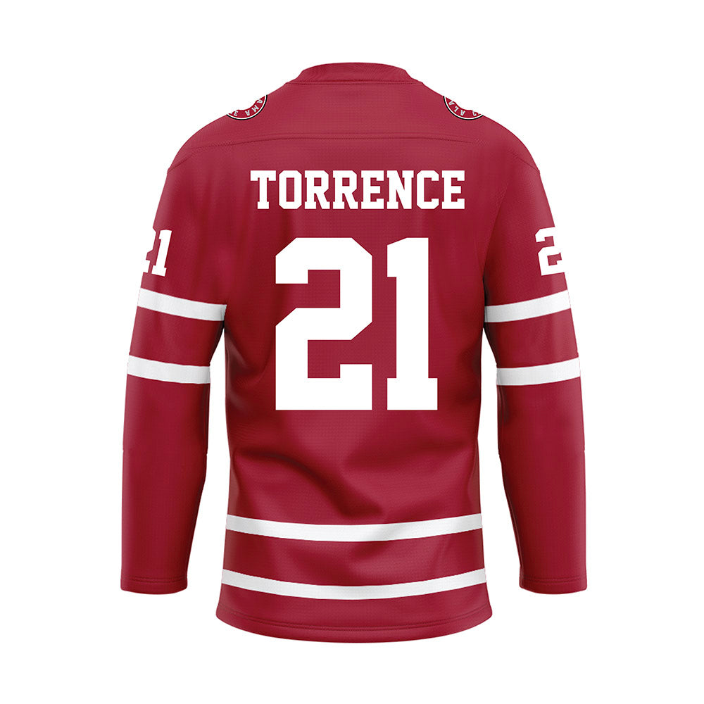 Alabama - Softball Alumni : Jaala Torrence - Crimson Hockey Jersey