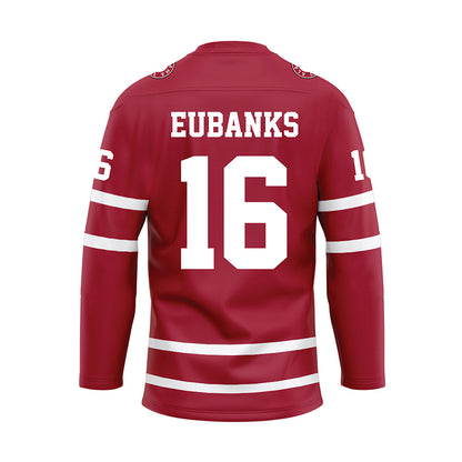 Alabama - NCAA Softball : Kellie Eubanks - Crimson Hockey Jersey