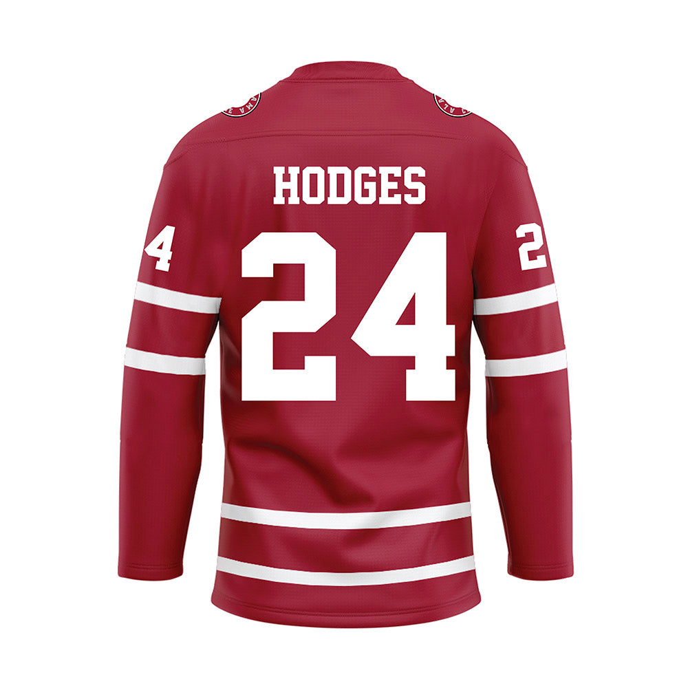 Alabama - NCAA Softball : Braya Hodges - Crimson Hockey Jersey