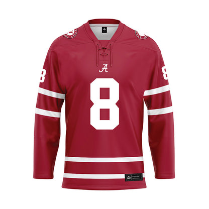 Alabama - Football Alumni : Richard Neal - Crimson Hockey Jersey