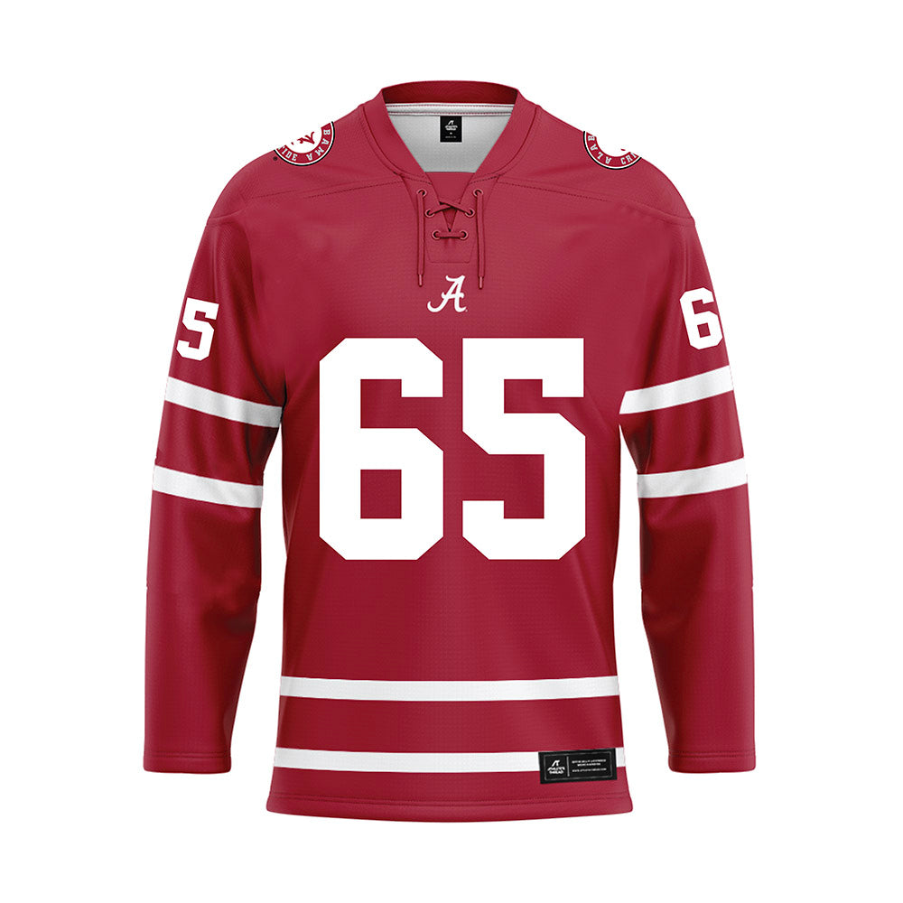 Alabama - Football Alumni : Chance Warmack - Crimson Hockey Jersey