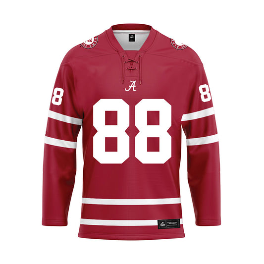 Alabama - Football Alumni : George Ranager - Crimson Hockey Jersey