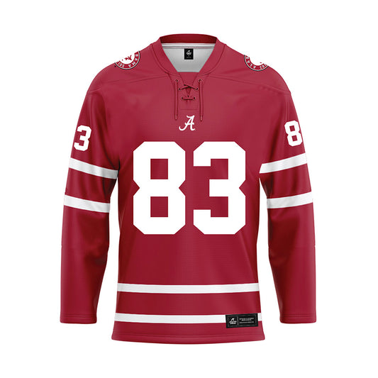 Alabama - Football Alumni : Robert Montgomery - Crimson Hockey Jersey