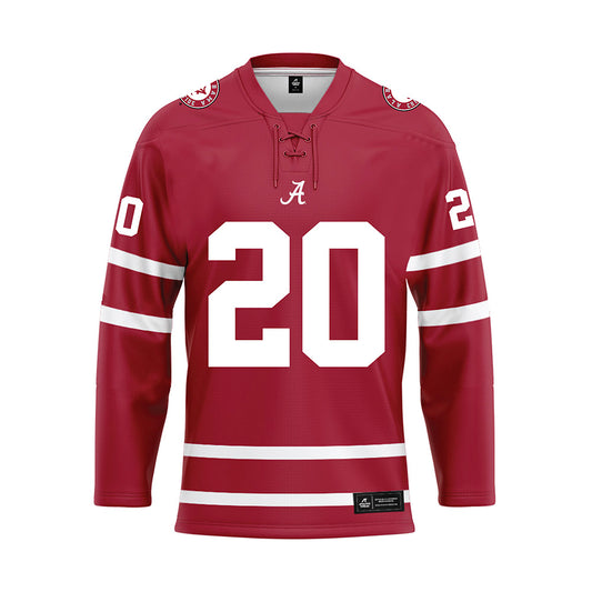 Alabama - NCAA Football : Jah-Marien Latham - Crimson Hockey Jersey