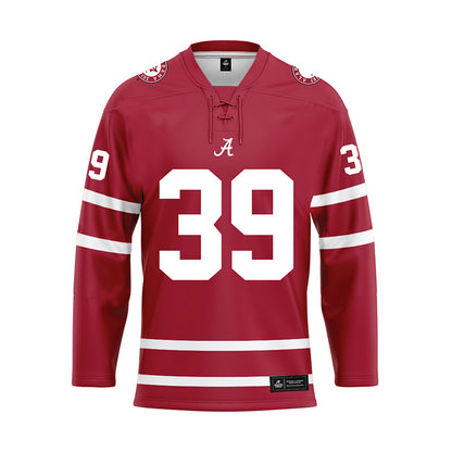 Alabama - Football Alumni : Paden Crowder - Crimson Hockey Jersey