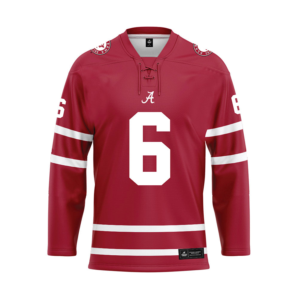 Alabama - NCAA Women's Volleyball : Ashby Daniel - Crimson Hockey Jersey