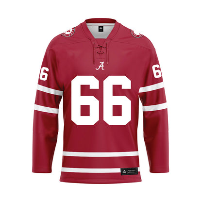 Alabama - Football Alumni : Albert Lewis - Crimson Hockey Jersey