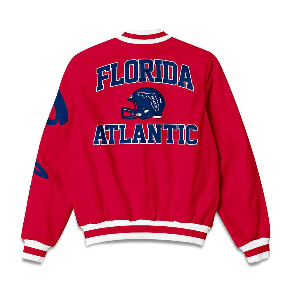 FAU - Red Bomber Jacket