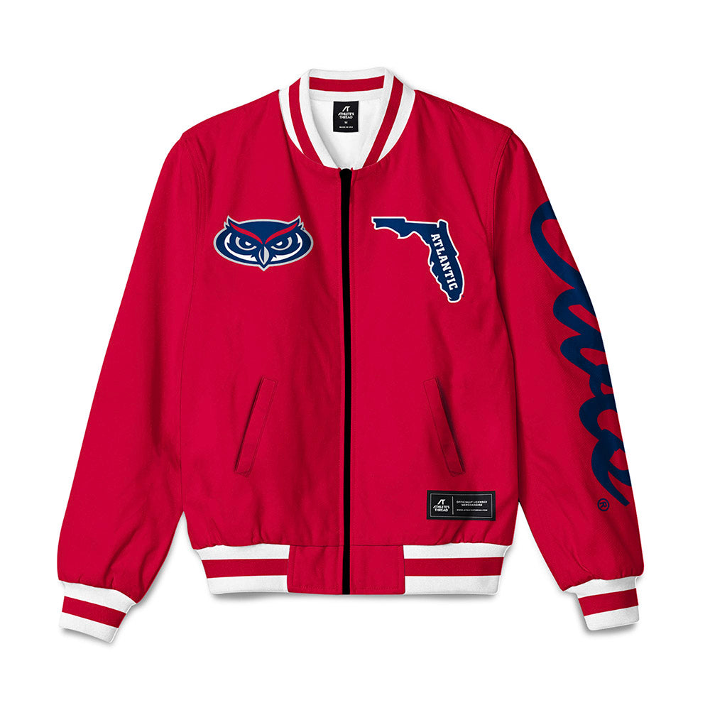 FAU - Red Bomber Jacket