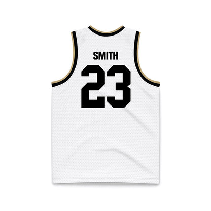 Purdue - NCAA Women's Basketball : Kiki Smith - White Basketball Jersey-1