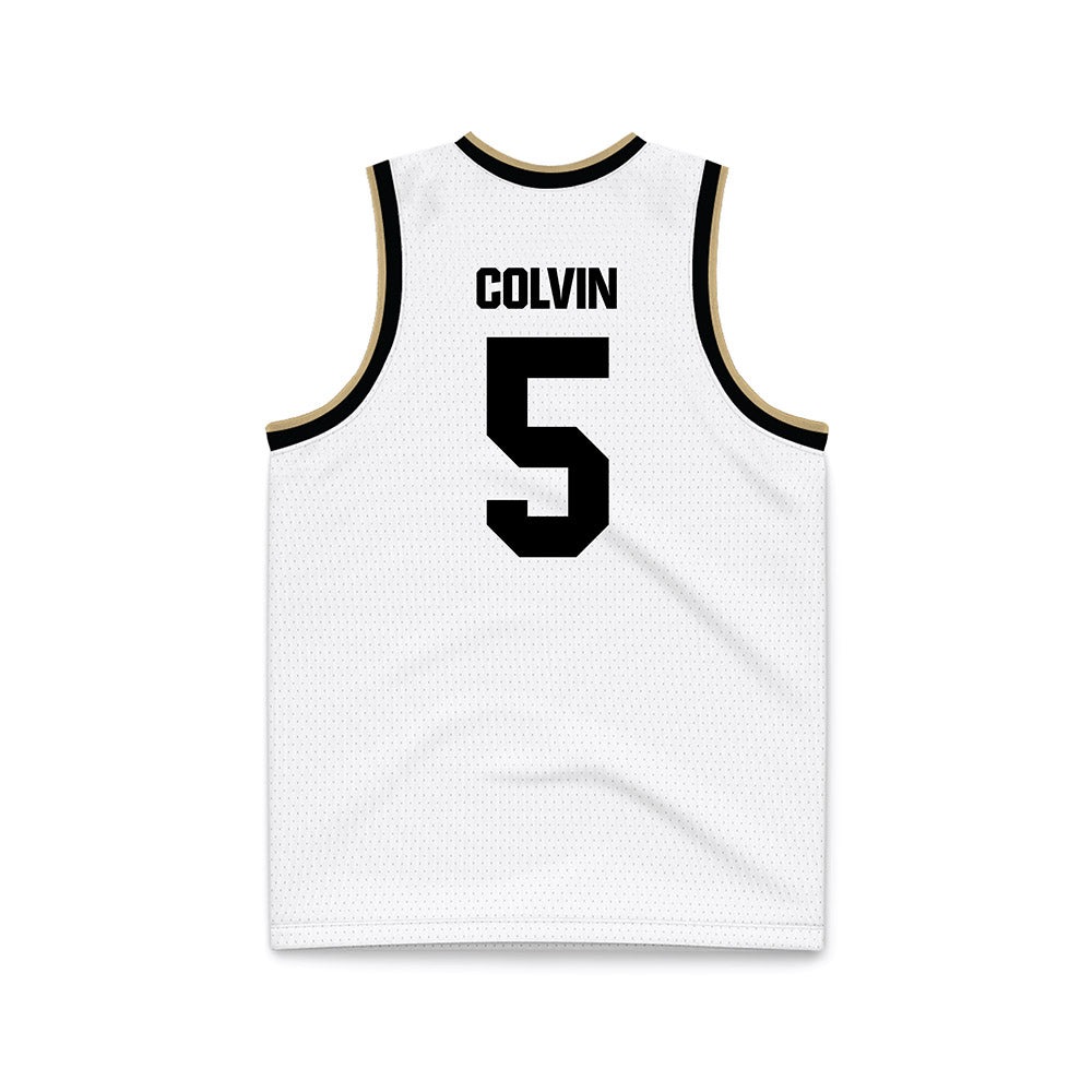 Purdue - NCAA Men's Basketball : Myles Colvin - Basketball Jersey