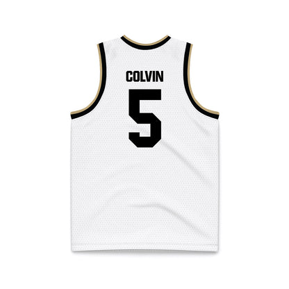 Purdue - NCAA Men's Basketball : Myles Colvin - Basketball Jersey