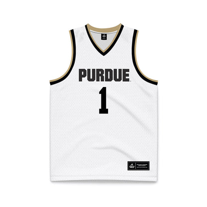 Purdue - NCAA Men's Basketball : Caleb Furst - Basketball Jersey