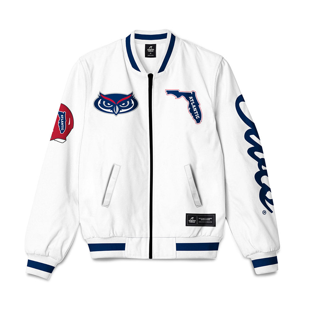 FAU - White Bomber Jacket v2