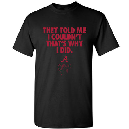 Alabama - NCAA Football : Jaylen Mbakwe - Statement T-Shirt