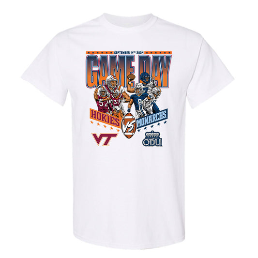 ODU & VT - NCAA Football : 2024 Game Day Player T-Shirt