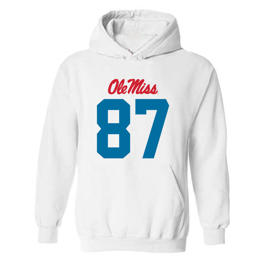 Ole Miss - NCAA Football : Wyatt Smalley - Hooded Sweatshirt-0