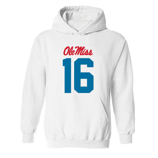 Ole Miss - NCAA Football : Wydett Williams Jr. - Hooded Sweatshirt-0