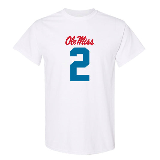 Ole Miss - NCAA Football : Jaylon Braxton - T-Shirt-0