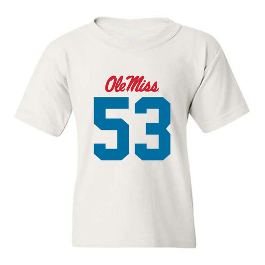 Ole Miss - NCAA Football : Joe Koury - Youth T-Shirt-0