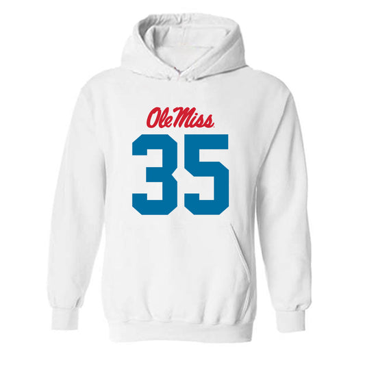 Ole Miss - NCAA Football : Cameron Clark - Hooded Sweatshirt-0