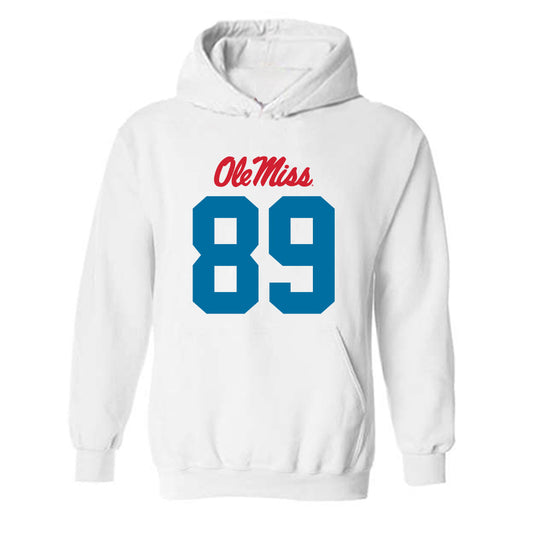 Ole Miss - NCAA Football : Mikey Baker - Hooded Sweatshirt-0