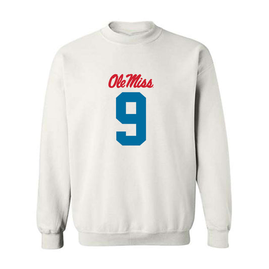 Ole Miss - NCAA Football : Luke Hasz - Crewneck Sweatshirt-0