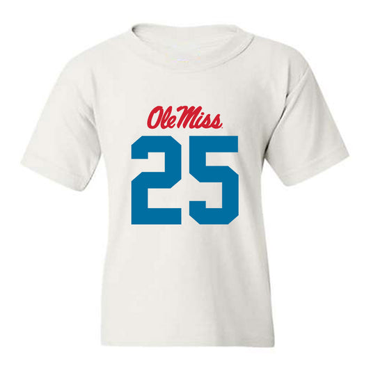 Ole Miss - NCAA Football : Maison Dunn - Youth T-Shirt-0