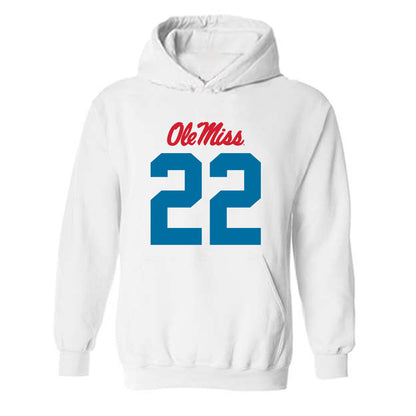 Ole Miss - NCAA Football : Logan Diggs - Hooded Sweatshirt-0