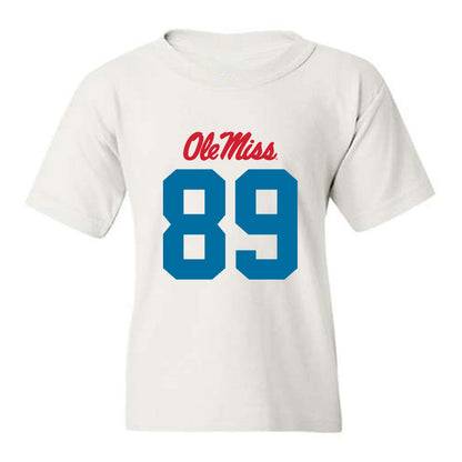 Ole Miss - NCAA Football : Mikey Baker - Youth T-Shirt-0