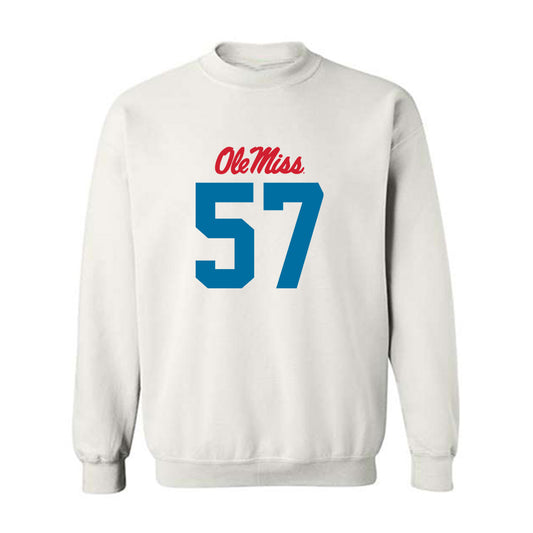 Ole Miss - NCAA Football : Paris Evans - Crewneck Sweatshirt-0