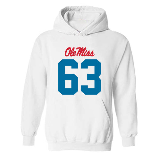 Ole Miss - NCAA Football : Alec Grijalva - Hooded Sweatshirt-0