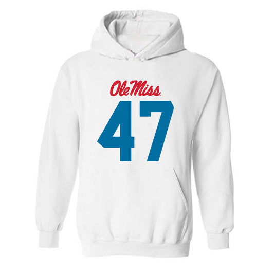 Ole Miss - NCAA Football : Anthony Aguirre - Hooded Sweatshirt-0