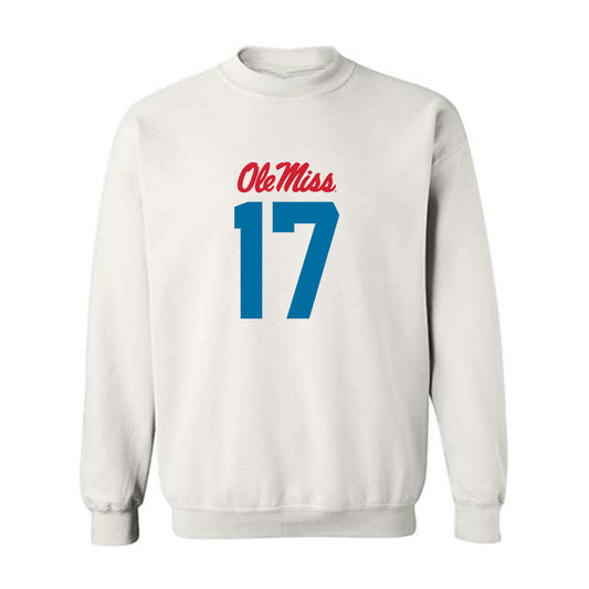 Ole Miss - NCAA Football : Lucas Carneiro - Crewneck Sweatshirt-0