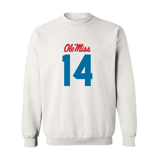 Ole Miss - NCAA Football : Kam Franklin - Crewneck Sweatshirt-0