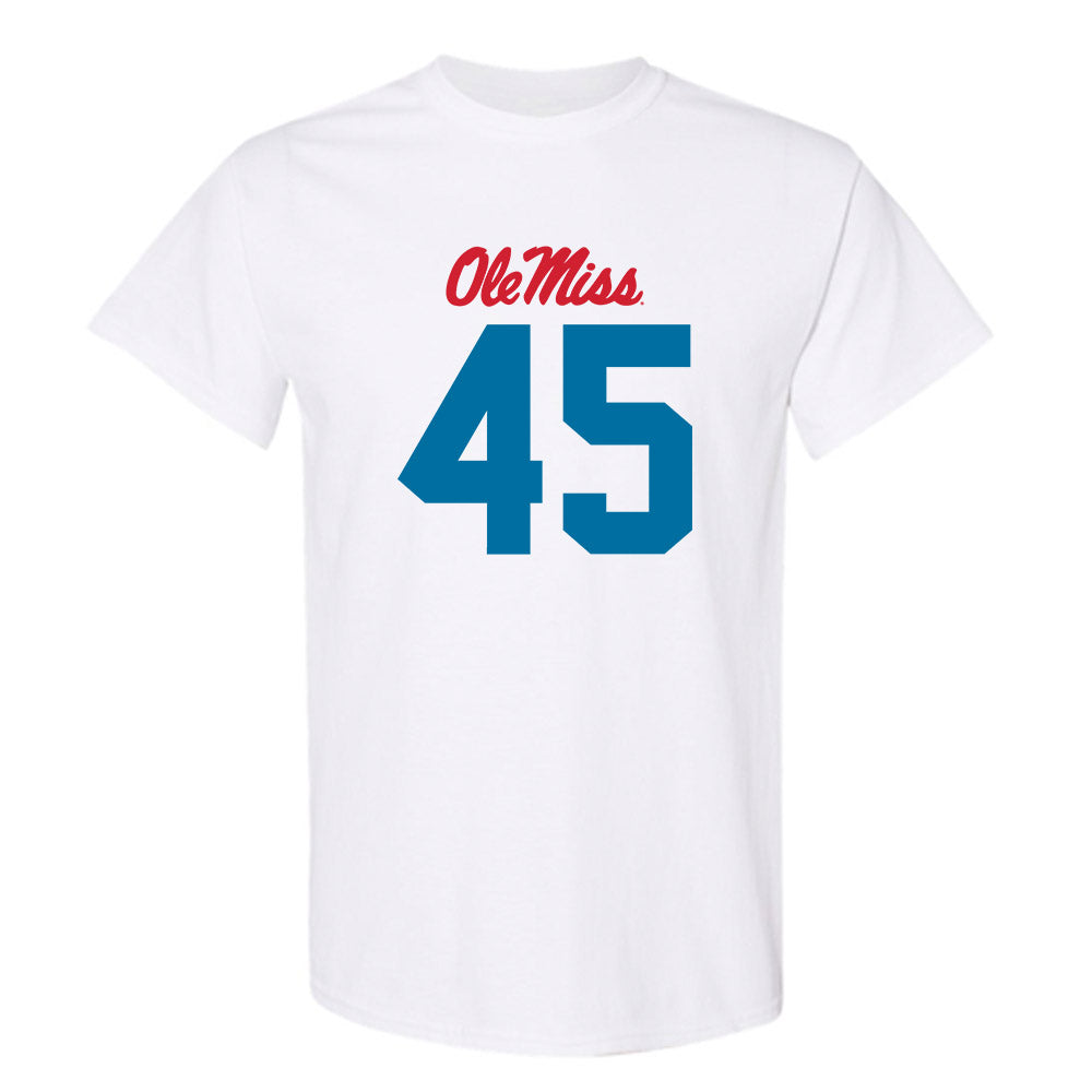 Ole Miss - NCAA Football : Mikey Baker - T-Shirt-0