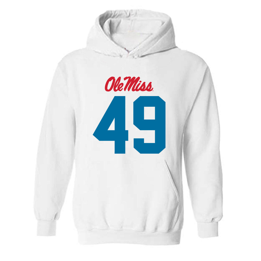 Ole Miss - NCAA Football : Sean Judge - Hooded Sweatshirt-0