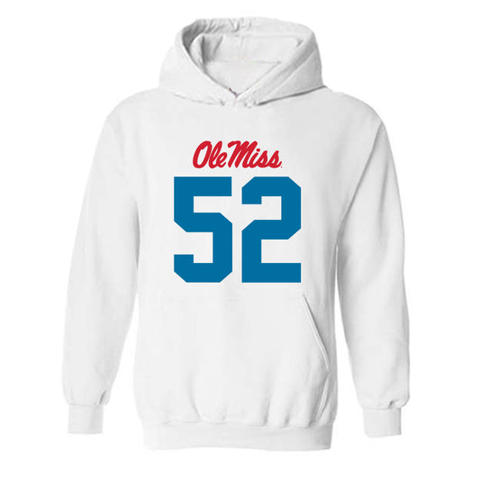 Ole Miss - NCAA Football : William Echoles - Hooded Sweatshirt-0