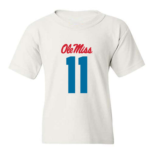Ole Miss - NCAA Football : Hilton Deuce Alexander II - Youth T-Shirt-0