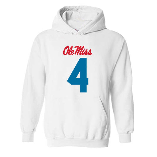 Ole Miss - NCAA Football : Micah Davis - Hooded Sweatshirt