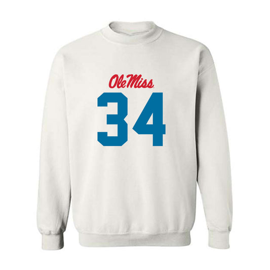 Ole Miss - NCAA Football : Raymond Collins - Crewneck Sweatshirt-0